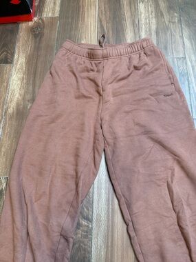 TNA Rust Brown Fleece Joggers